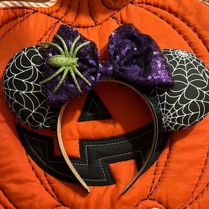 Halloween spider Mickey Ears Headband